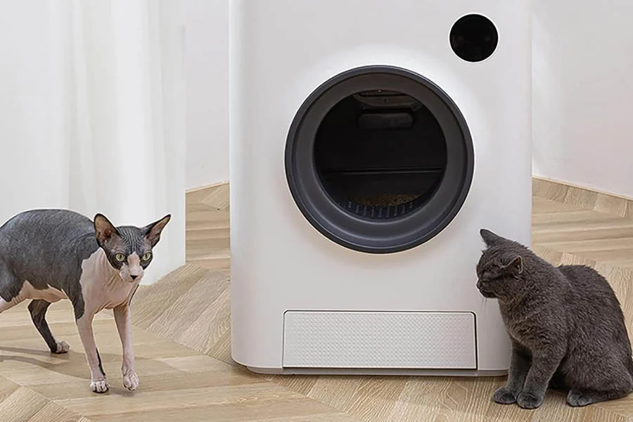 self-cleaning litter boxes