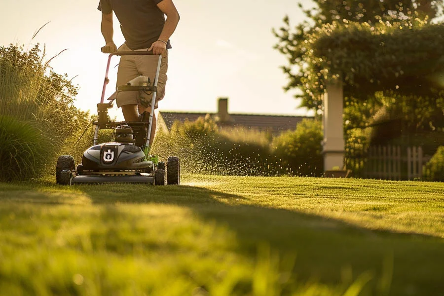 push mowers